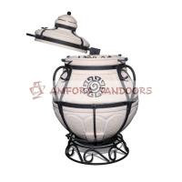 Тандыр Амфора Аладдин Mini с поворотно-откидной крышкой (в комплекте с подставкой под тандыр)