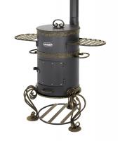 Печь Везувий "Шмель" под казан 12л на подставке 