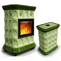 КимрПечь Истра центральный Олива (комплектация: Облицовка для топки МЛ 700)