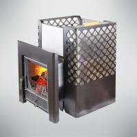 Печь для бани Варвара Грация 12 с баком 45 л.