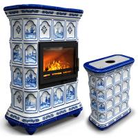 КимрПечь Истра центральный Голландия (комплектация: Ладья-600)