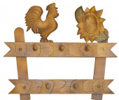 Вешалка Подсолнух тонированная