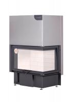 Топка Экокамин ДЕЛЬТА 800 R два стекла правая принтинг