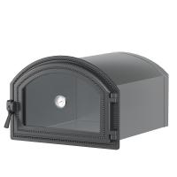 Духовка Везувий 222 Антрацит с термометром 425*350*450