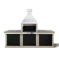 Уличная кухня Grill-Roks Stella XL жаровня + 2 стола