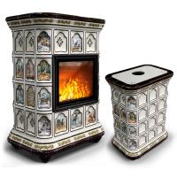 КимрПечь Истра центральный Звери (комплектация: Облицовка для топки МЛ 700)