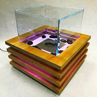 Биокамин Zefire Impulse с LED подсветкой