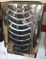 Печь Harvia Sound M80 Steel со встроенным пультом 380В (7-12м3)