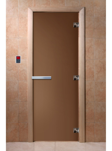 Дверь DoorWood Бронза "Люкс" матовая 0.8*2.0 (коробка ольха)