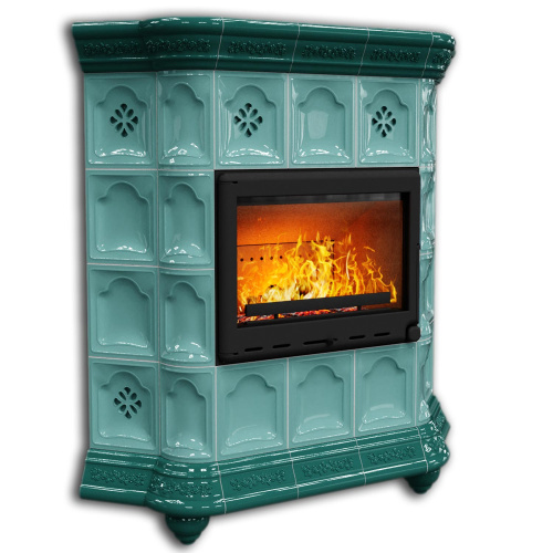 КимрПечь Истра угловой Волна (комплектация: Ладья-600)