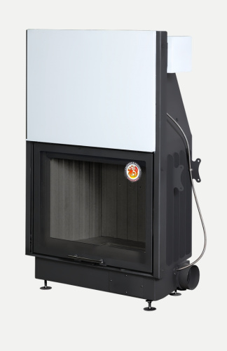 Топка Экокамин Вега 800 B принтинг черный шамот