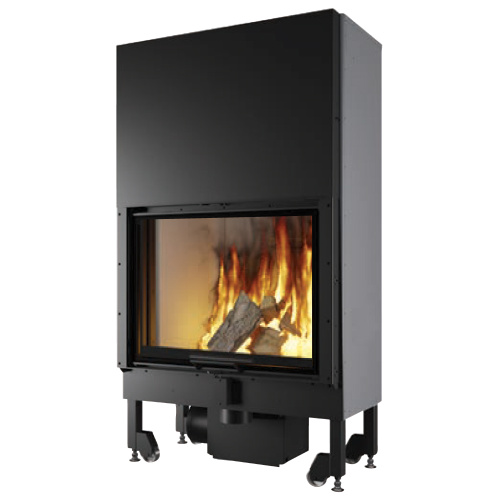 Топка Edilkamin BLOKK 90 V BIANCO (белая футеровка, принудительная вентиляция))