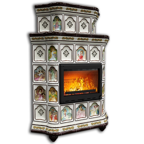 КимрПечь Истра угловой двухъярусный Муха (комплектация: Астов-МЛ700)