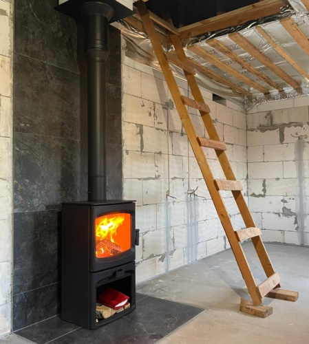 Печь-камин АСТОВ ASTOV АЛИСА 800