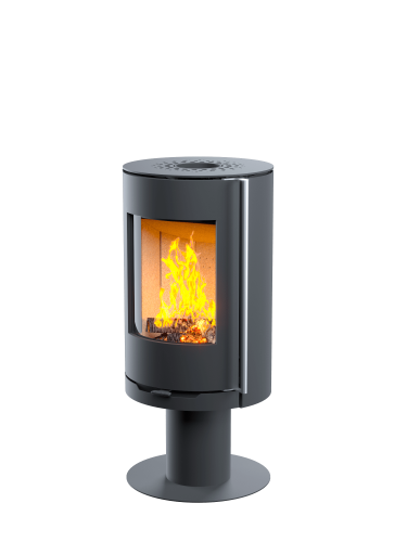 Печь-камин Астов R1.0 N (круглая задняя стенка)