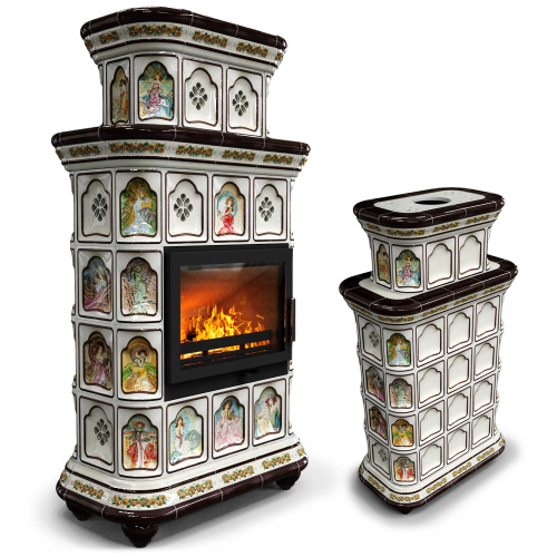 КимрПечь Истра центральный двухъярусный Муха (комплектация: Ладья-700)