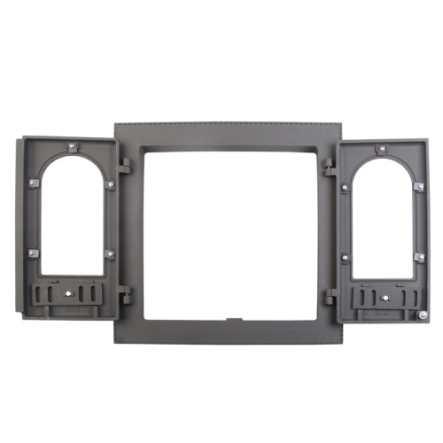 Дверка Рубцовск ДК-6С каминная двухстворчатая Горница окрашенная 500*500