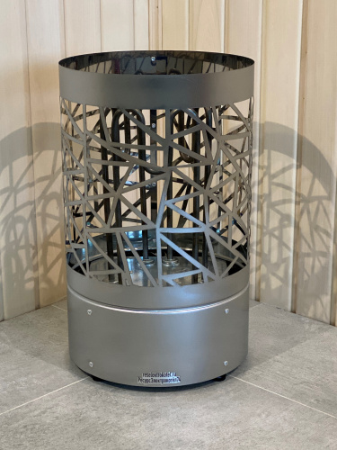 Печь Лёд 3 кВт (2-5 м3) РЭК Ресурс электрокаменка ЭКМ