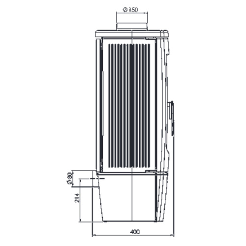 Печь-камин Plamen (Пламен) Gala