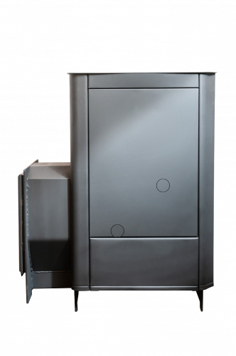 Печь для бани Варвара Паленица с теплообменником стекло