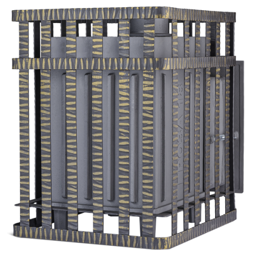 Печь для бани Технолит Гроза в сетке 18 (М) сетка