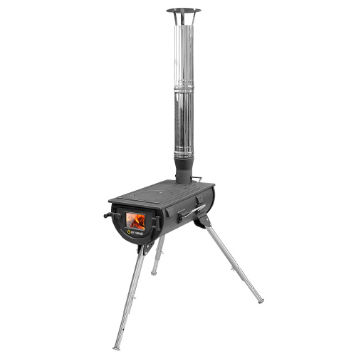 Печь походная "Везувий Travel" (из чугуна)