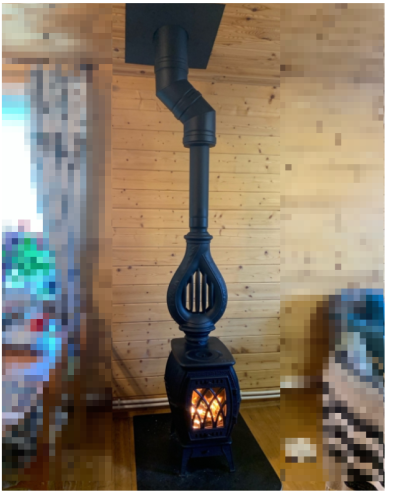 КПД ЧЕРНЫЙ Отвод сэндвич 45* ф150х230