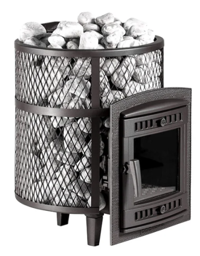 Печь банная «Атмосфера М КТТ» сетка нержавейка ПроМеталл