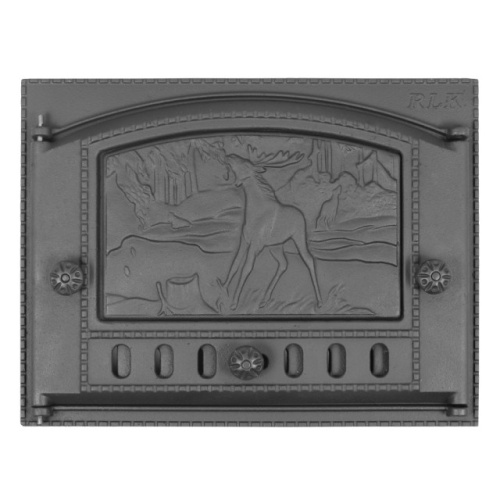 Дверка Рубцовск ДК-2Б каминная окрашенная 435*320