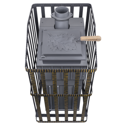 Печь для бани Технолит Гроза Ураган 24 (М) сетка