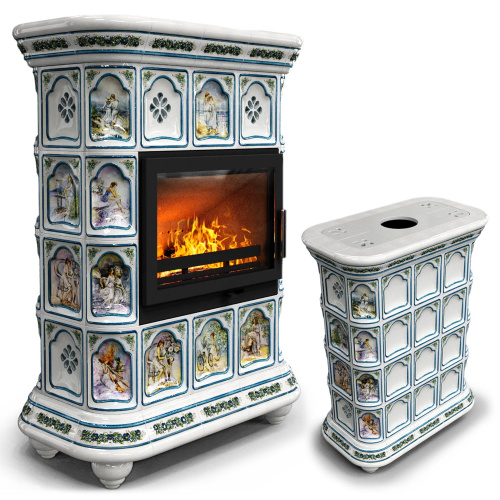 КимрПечь Истра центральный Фантазия (комплектация: Ладья-700)