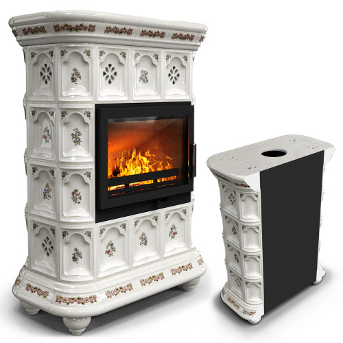 КимрПечь Истра пристенный Прованс (комплектация: Ладья-600)