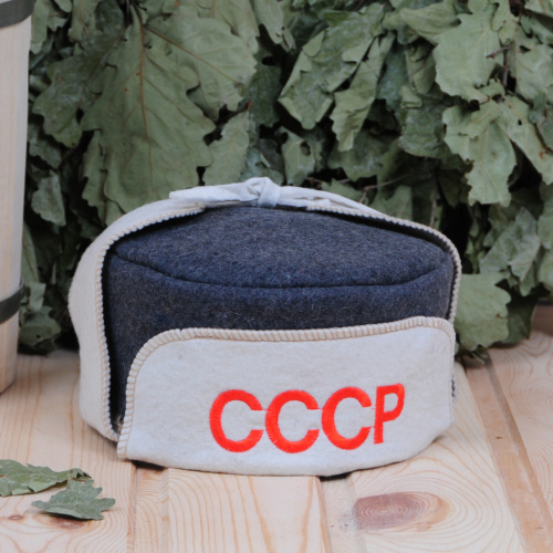 Шапка Рушер ушанка "СССР"