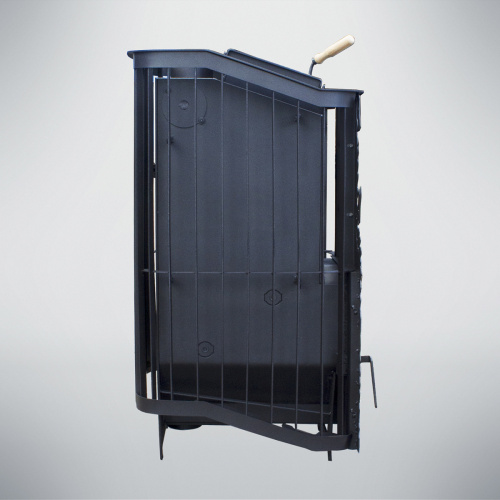 Печь для бани Варвара Терма Каменка мини укороченная глухая дверка