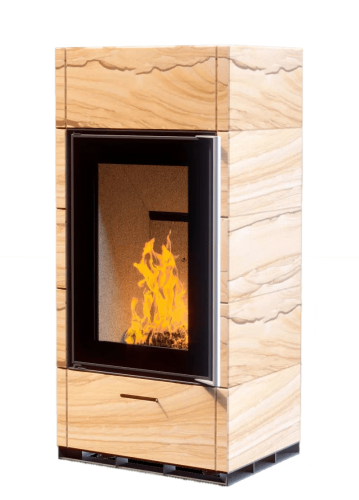Печь-камин АСТОВ ASTOV КИВИ ПК 5070 5К Песчаник