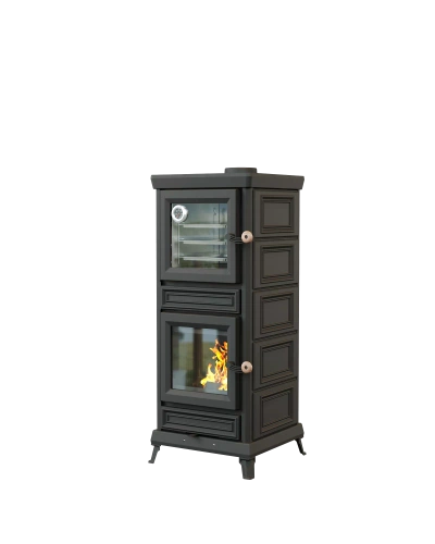 Печь-камин Астов (Astov) Майолика с духовкой