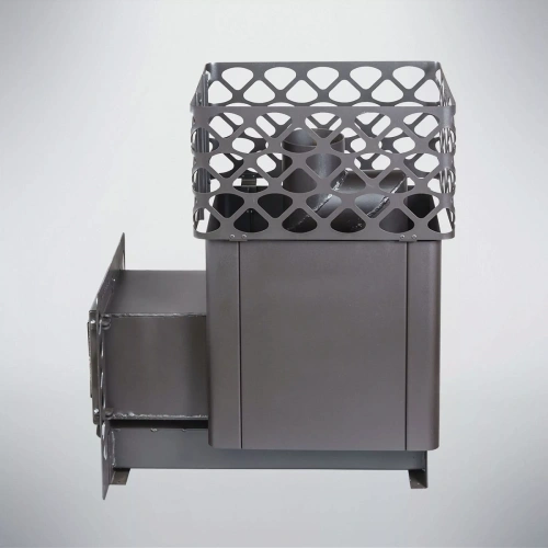 Печь для бани Варвара Теремок Удлиненная топка