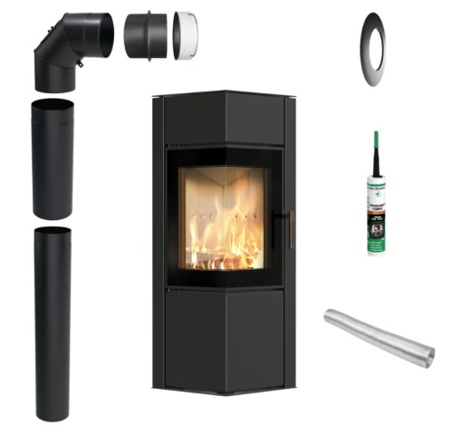 Печь-камин KRATKI ОДИН (ODYN)