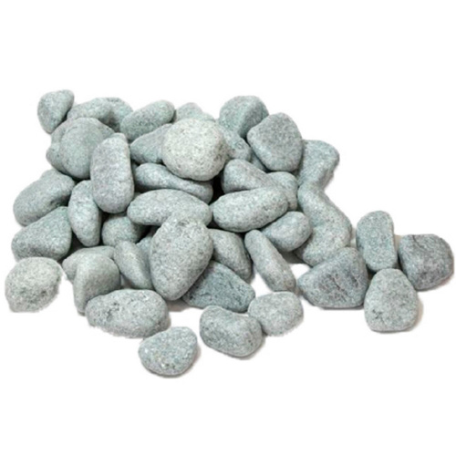 Камень для бань и саун Жадеит шлифованный мини 10 кг