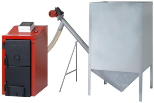 Котел VIADRUS Woodpell 5 пеллетный 160 кв м