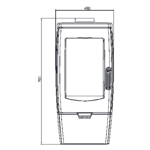 Печь-камин Plamen (Пламен) Gala